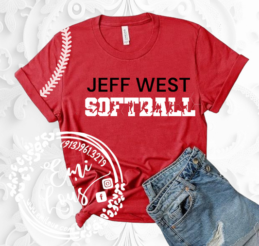 Jeff West Softball Laces