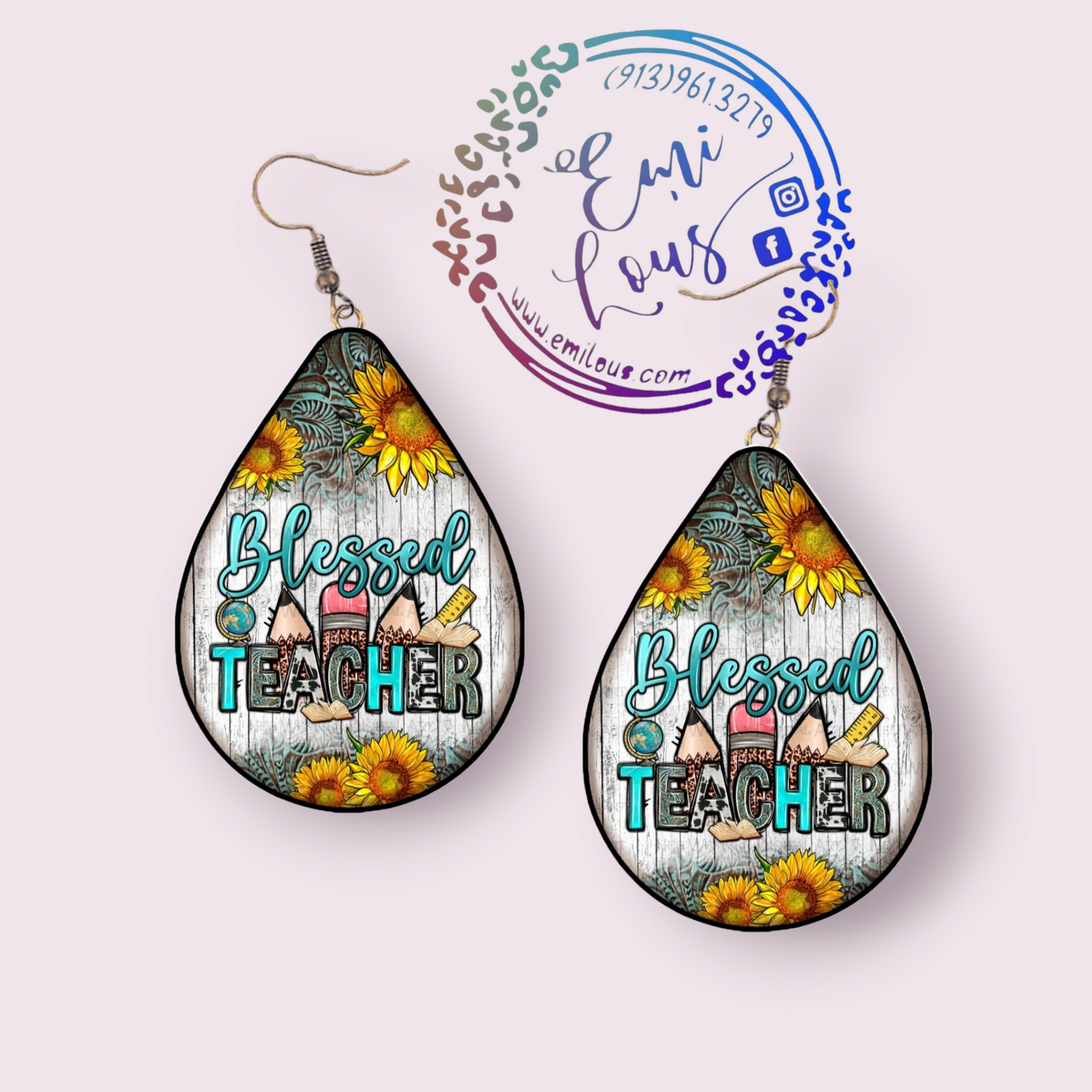 Teacher/Turquoise Earrings