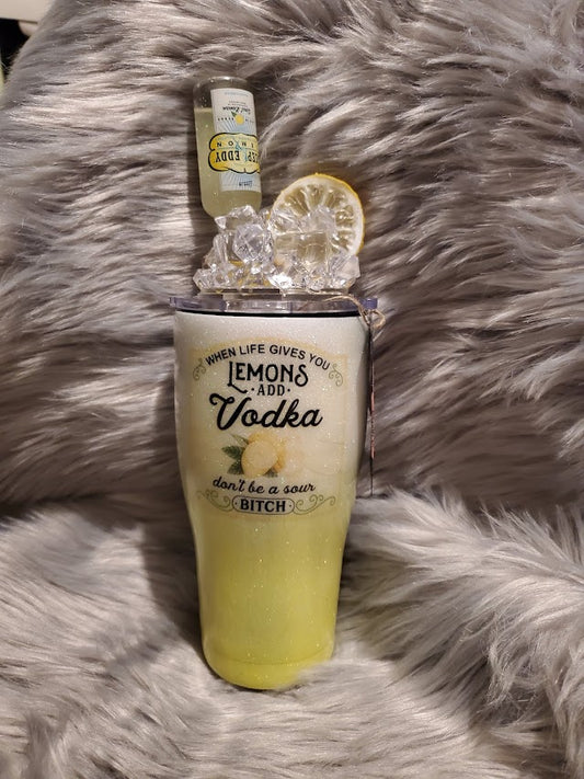 Lemons and Vodka Tumbler