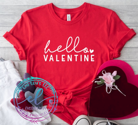 Hello Valentine Tee